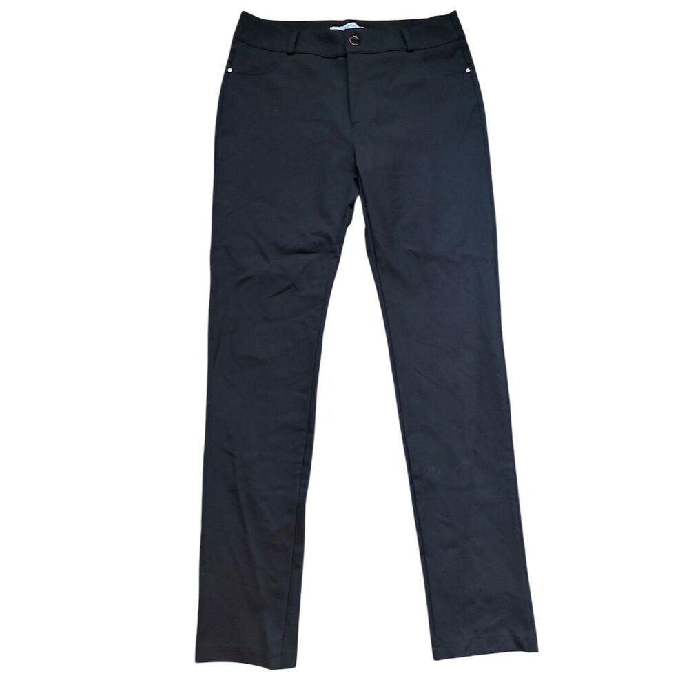 Rinascimento Women's Dress Pants Size M‎ Navy Blue Straight Leg Formal